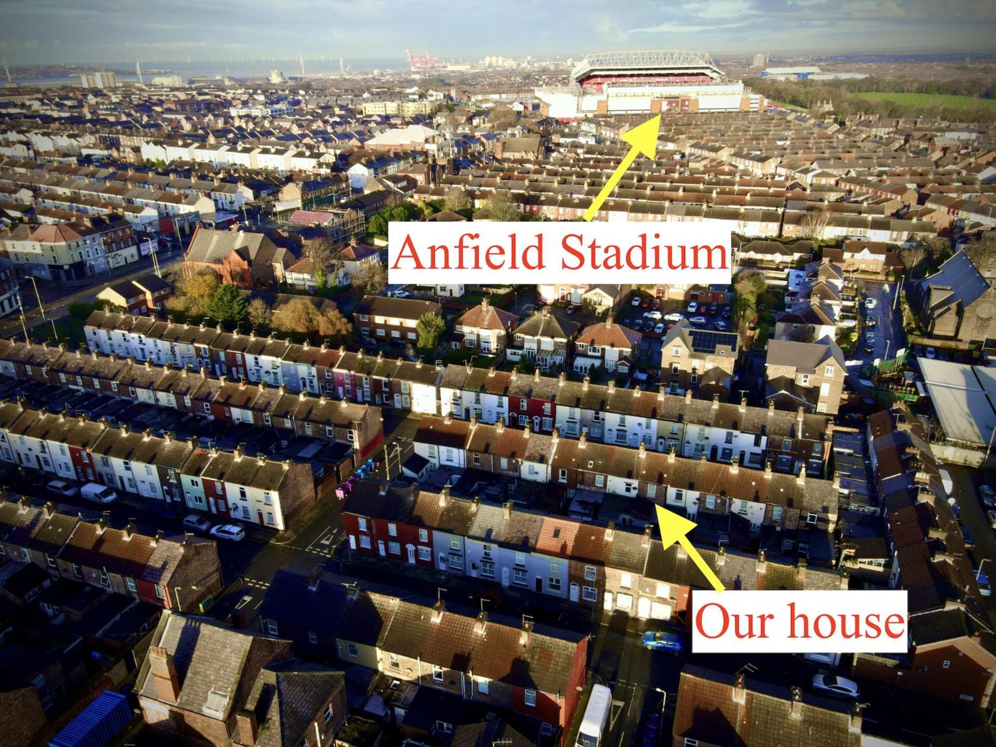 Cosy Anfield Guesthouse - Free Parking Liverpool Exteriér fotografie